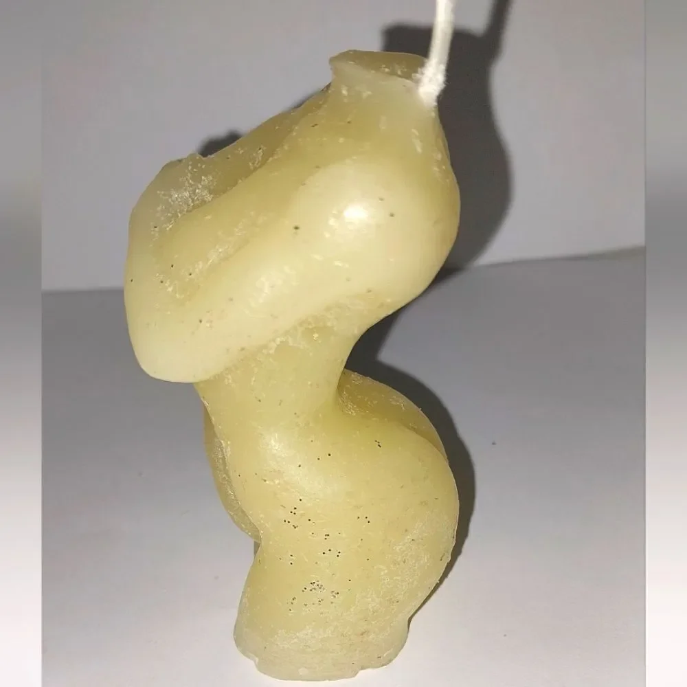 Hand crafted, goddess limited edition  sculpted candle